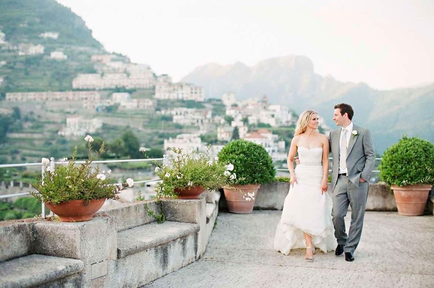 Belmond Hotel Caruso wedding Ravello Italy