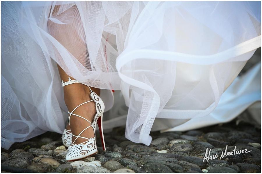 Christian louboutin bridal shop shoes for sale