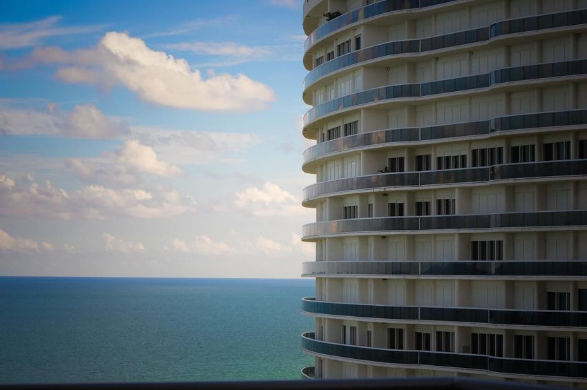 Miami view from wedding venue at The St. Regis Resort, Bal Harbour